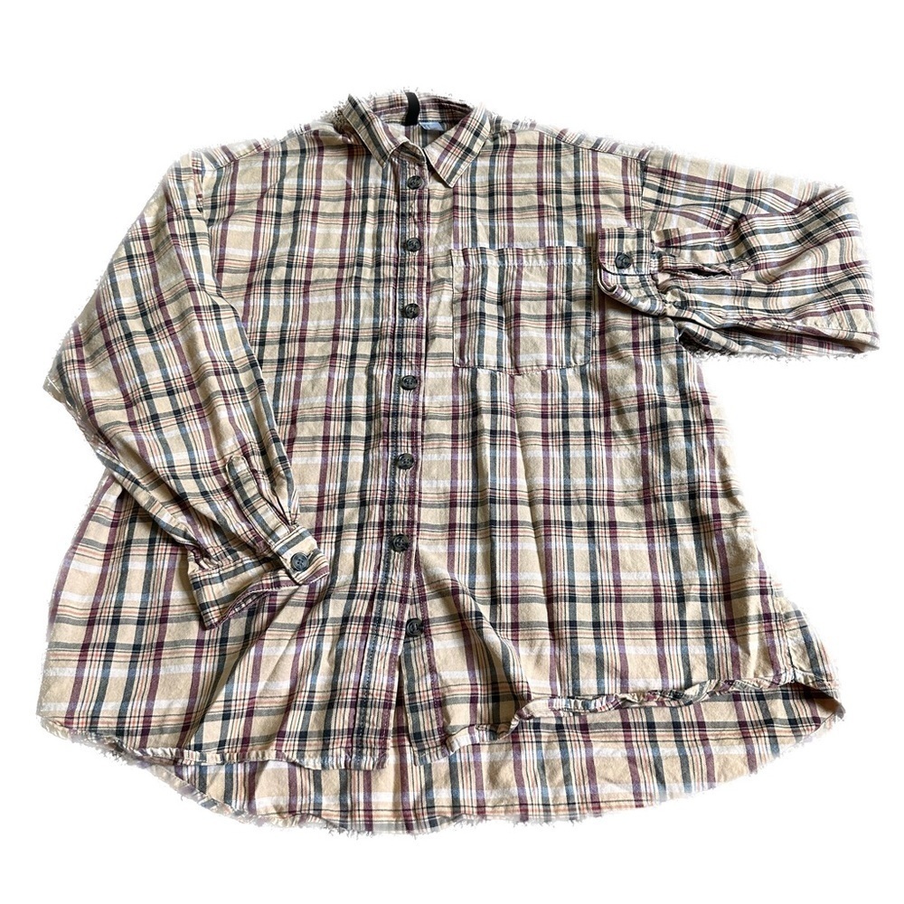 Divided H&M Flannel Size 2 - Picture 1 of 4